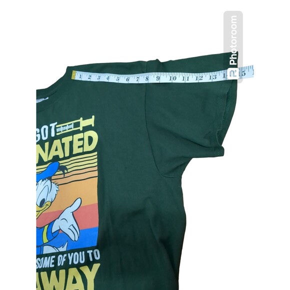 Donald Duck  I Got Vaccinated But I Still Want Some Of You To Stay Away  T-Shirt - Picture 5 of 7